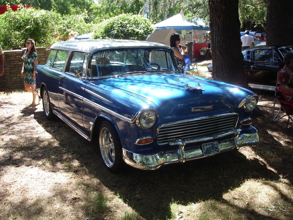 Father's day car show Juliard park, Santa Rosa Chevy Tri Five Forum